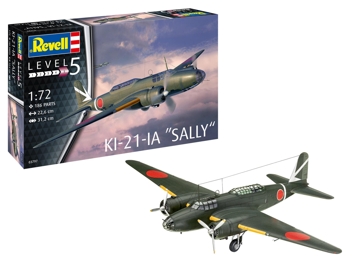 Model Set Ki-21-la "Sally"