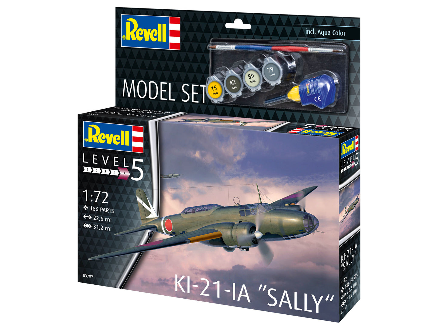 Model Set Ki-21-la "Sally"