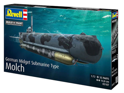 German Midget Submarine Type Molch Model Kit