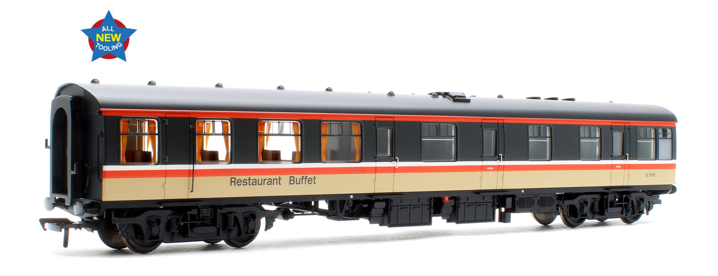 Pre-Owned 39-855 BR MK1 RB(R) Restaurant Buffet Refurbished BR InterCity (Executive) No.IC1705
