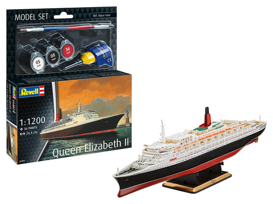 65806 Model Set Queen Elizabeth 2 Model Kit