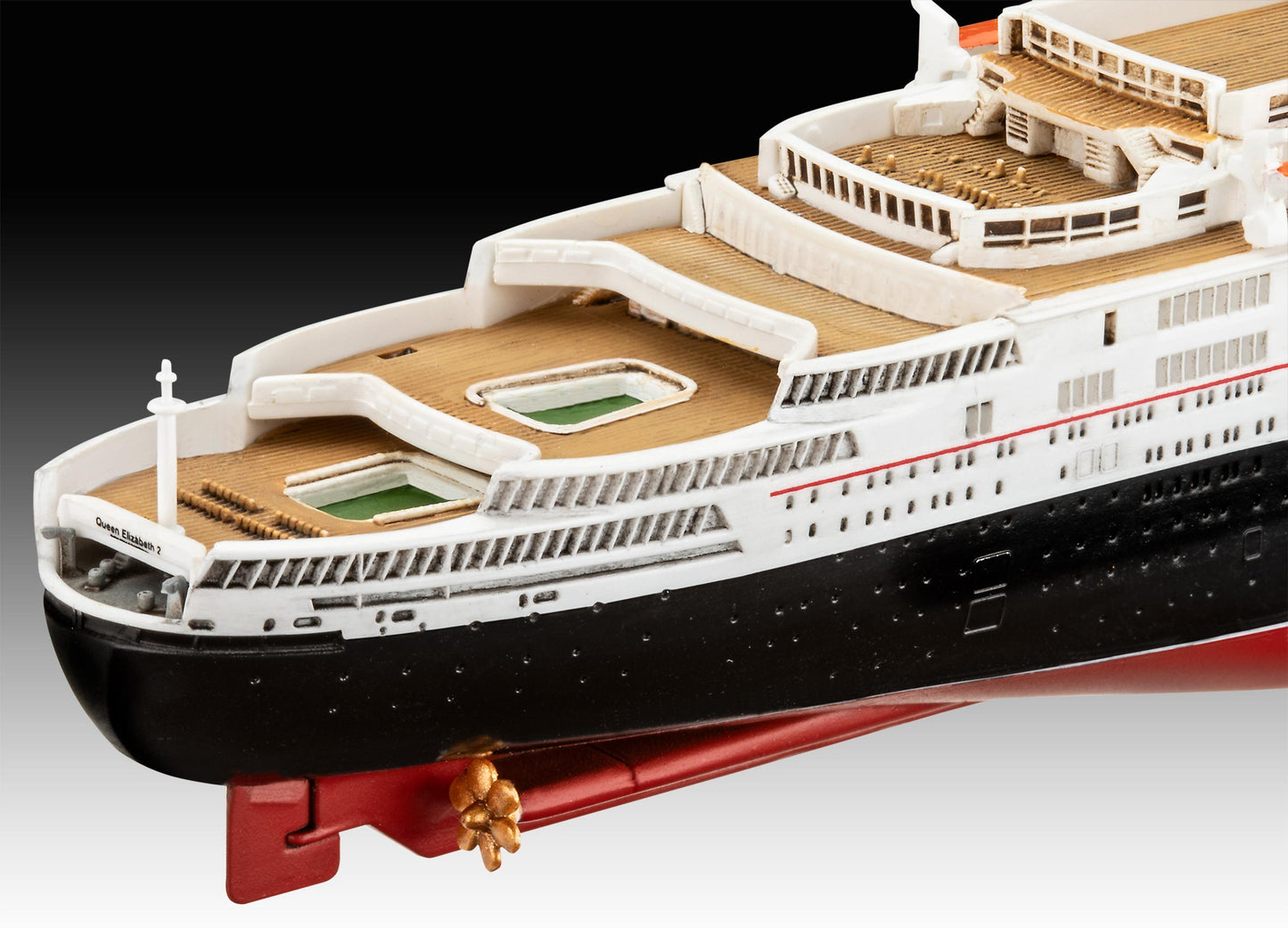 Model Set Queen Elizabeth 2 Model Kit
