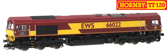 TT3030M EWS Class 66 Lafarge Charnwood 66022 Diesel Locomotive
