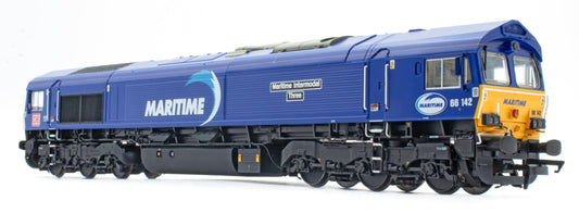 Class 66 DB Maritime Blue No.66142 Diesel Locomotive - DCC Sound