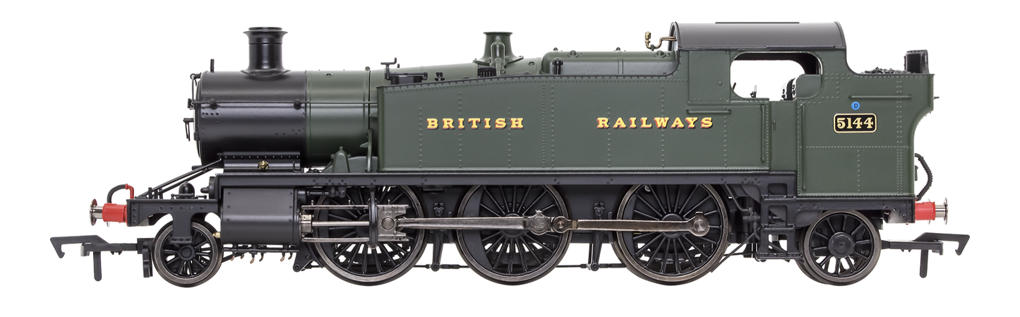 Large Prairie 5144 GWR Green British Railways Steam Locomotive - DCC Sound