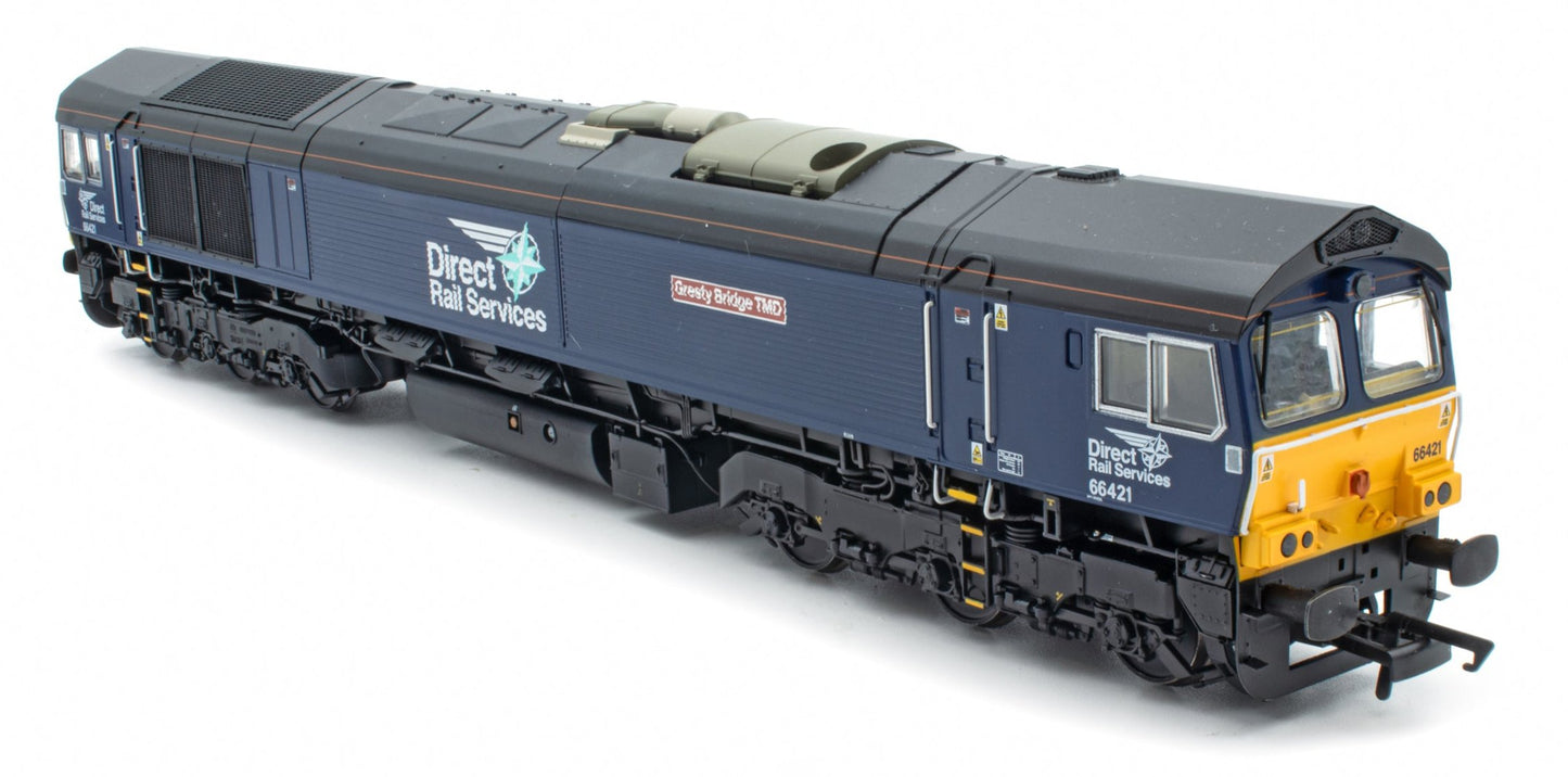 Class 66 DRS No.66421 Diesel Locomotive - DCC Sound