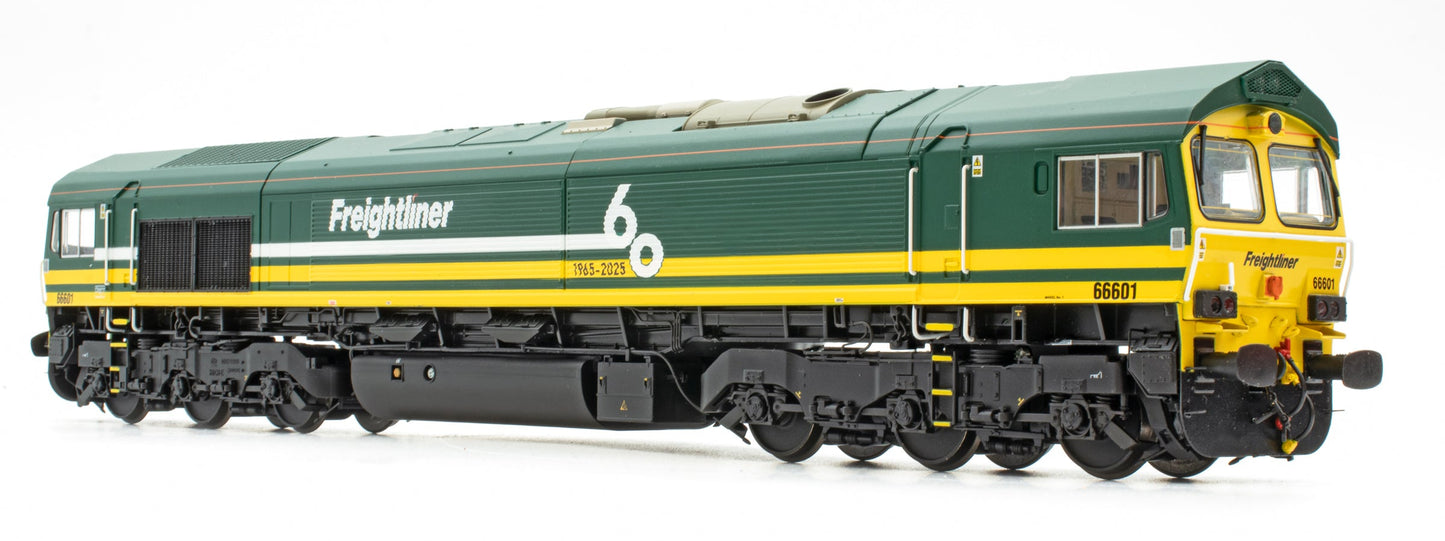 ACC3465 Class 66 Freightliner (60th Anniversary) No.66601 Diesel Locomotive