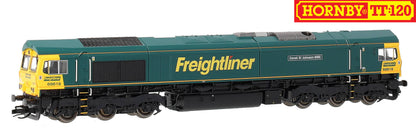 TT3031M Freightliner Class 66 Derek W Johnson MBE 66619 Diesel Locomotive