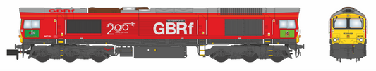 Class 66 GB Railfreight / Railway 200 Livery 66719 "Michael Portillo" Diesel Locomotive