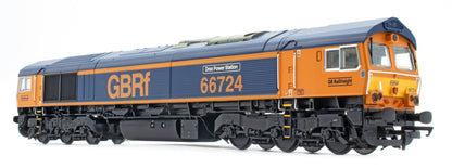 Class 66 GBRF No.66724 Diesel Locomotive - DCC Sound