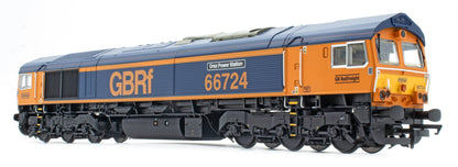 Class 66 GBRF No.66724 Diesel Locomotive - DCC Sound