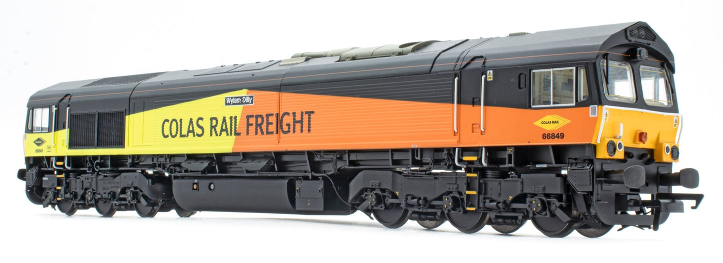 Class 66 Colas No.66849 Diesel Locomotive - DCC Sound