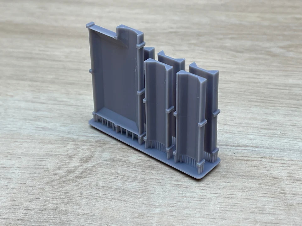 OO Gauge Wooden Walkway Trough (Single Pack) - Unpainted