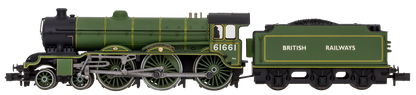 B17 'Sheffield Wednesday' 61661 British Railways Apple Green - DCC Fitted