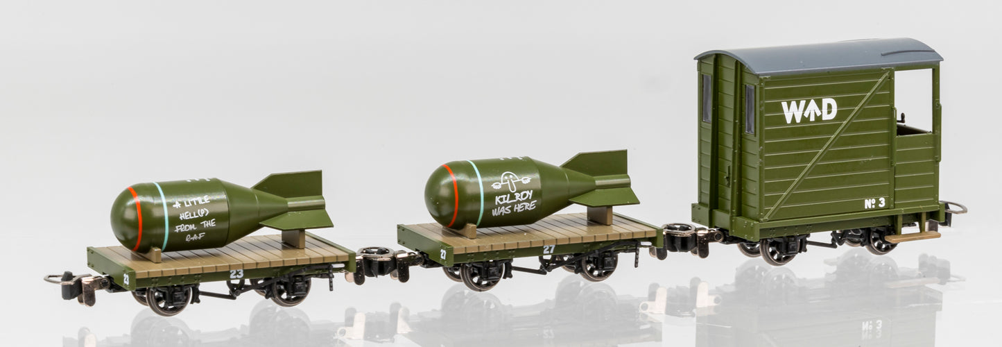 990981 WD War Department Wagons No.23, 27 & 3 Triple Pack 1