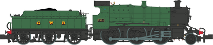 GWR Churchward Built 63xx 2-6-0 Mogul 7301 'GWR' Green