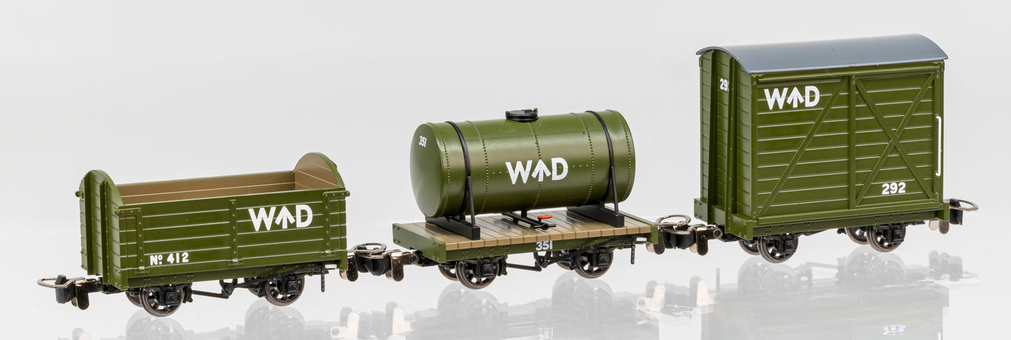 990982 WD War Department Wagons No.412, 351 & 292 Triple Pack 2