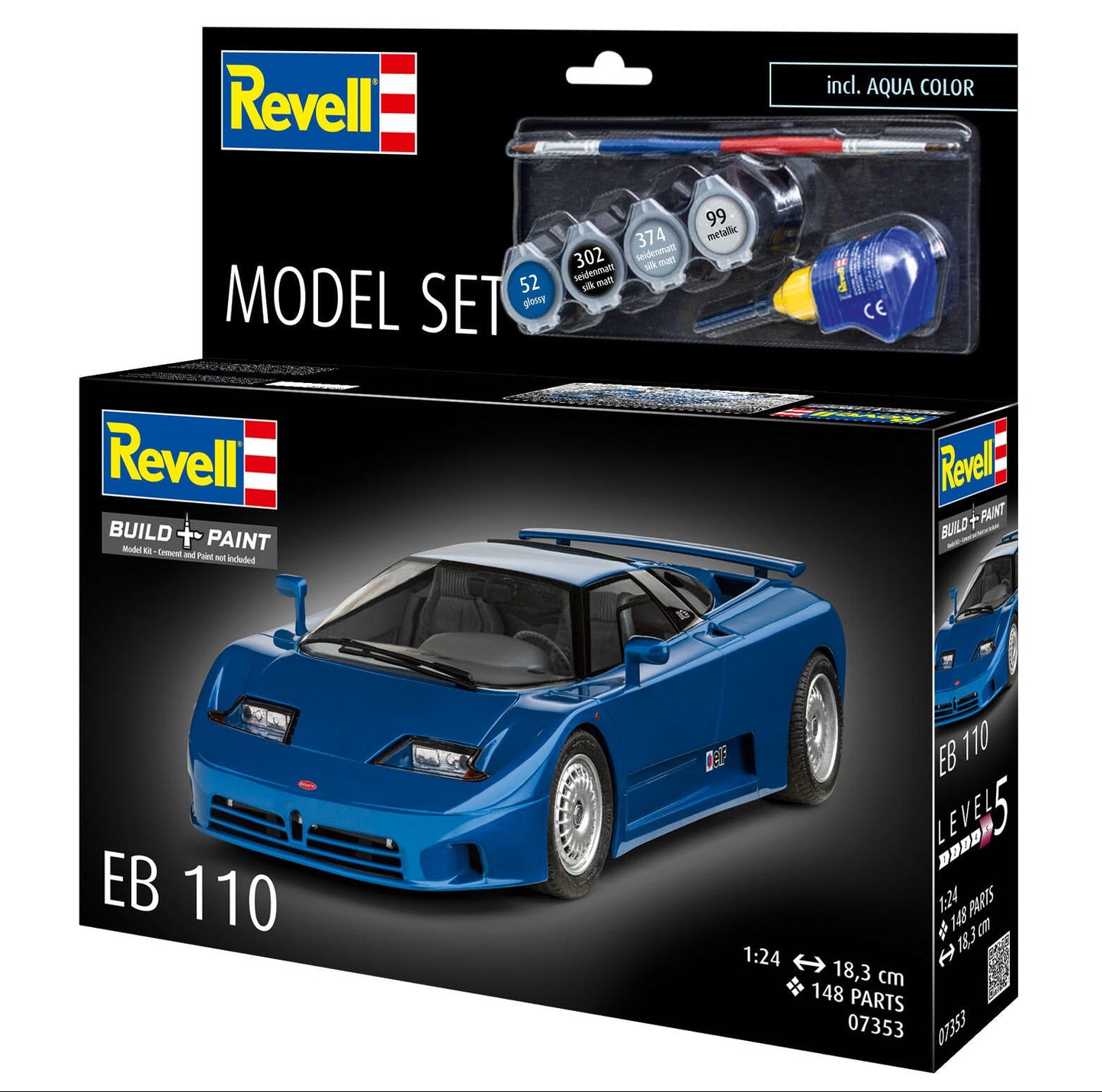 Model Set Bugatti EB110 Model Kit