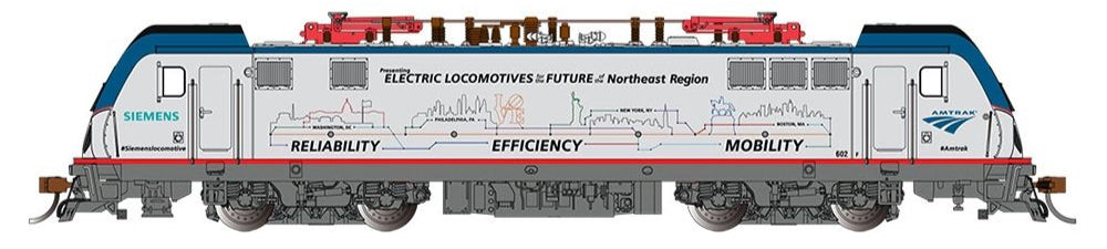 Siemens ACS-64 - Amtrak #602 - Mobility Scheme Electric Locomotive - DCC Sound