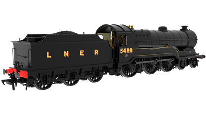 812507 LNER B2 Class 4-6-0 No.5428 'City of Liverpool' - LNER Black (Shaded) Steam Locomotive - DCC Sound
