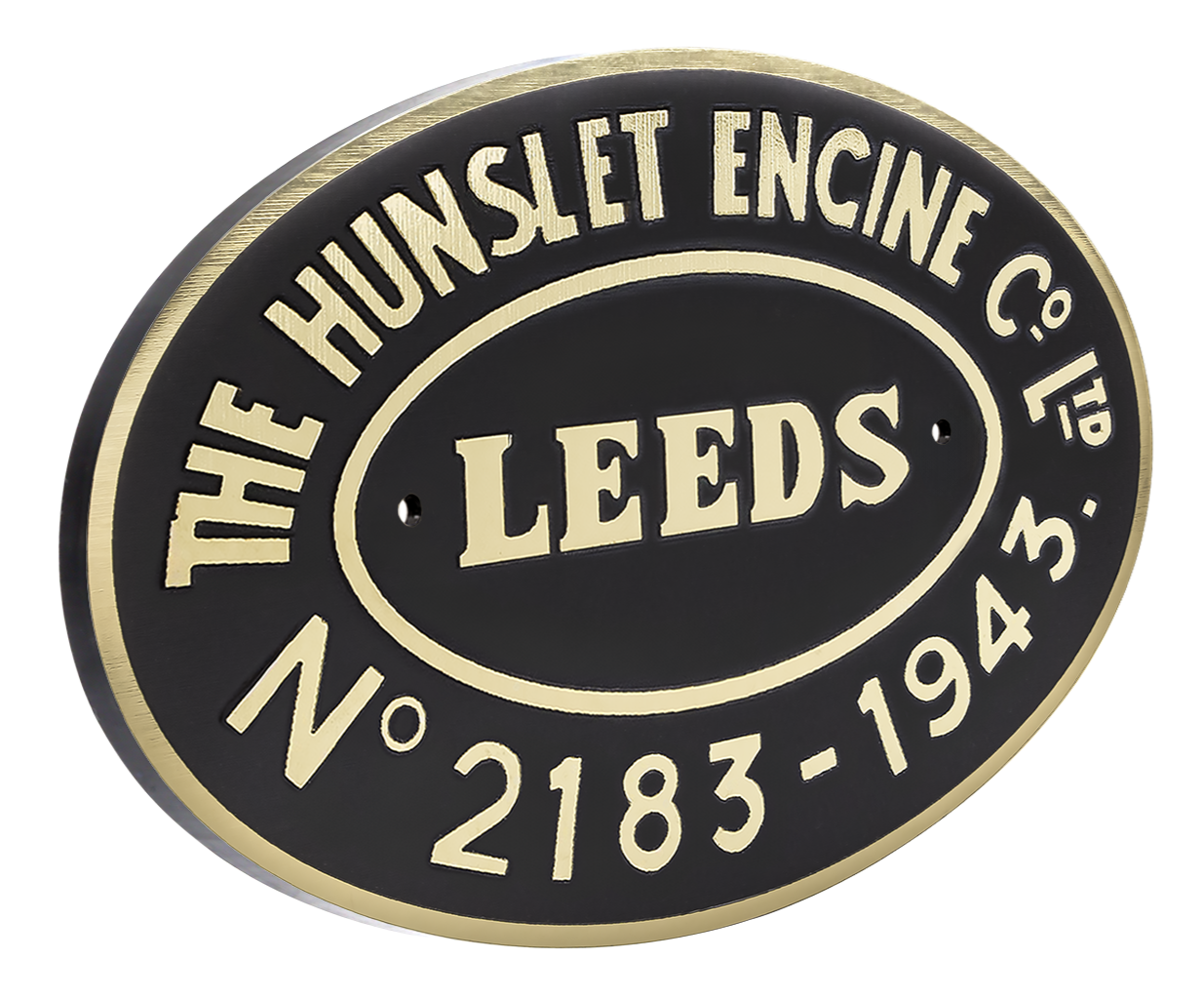 Hunslet Worksplate Full Size Replica - 2183 WPR No 15