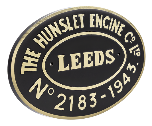 Hunslet Worksplate Full Size Replica - 2183 WPR No 15