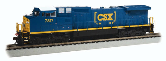 DASH 8-40CW - CSX #7317 - HTM (Dark Future) Diesel Locomotive - DCC Sound