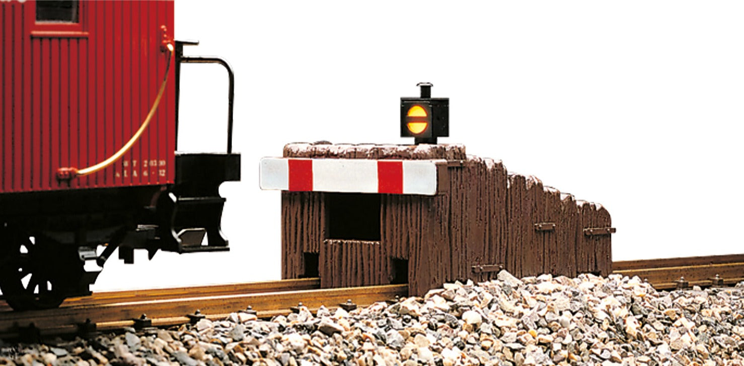 Track Buffers LGB L10310 Track Buffer with Light – Rails