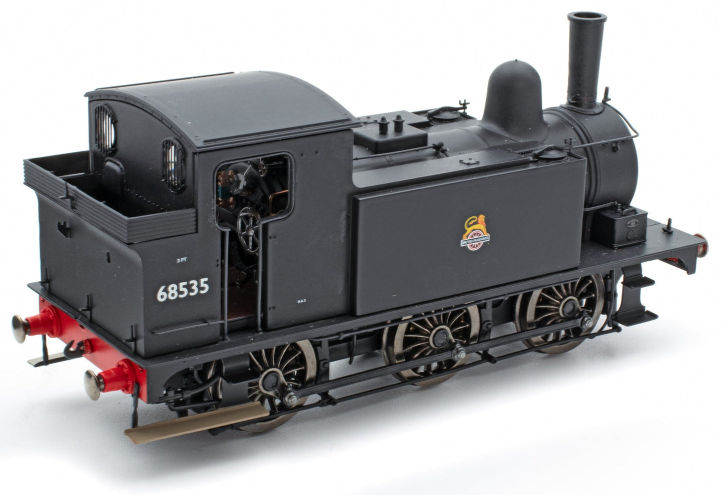 BR Class J67 'Buckjumper' BR Black Early Emblem 0-6-0 Tank Locomotive No.68535