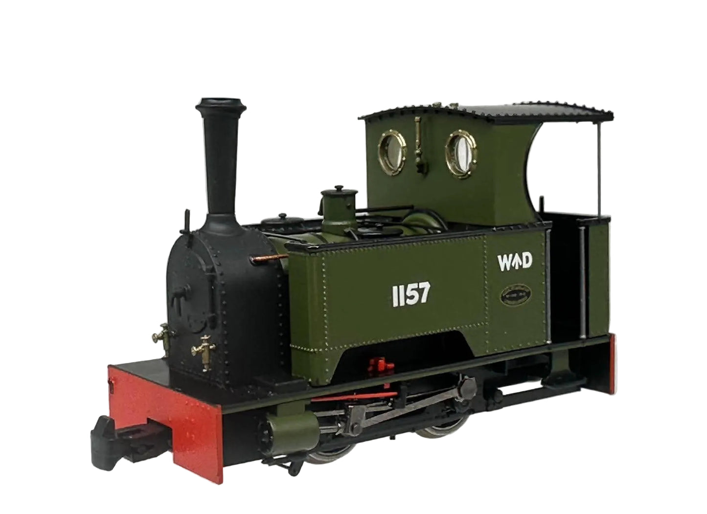 986207 Sirdar Class 0-4-0 Kerr, Stuart & Co. Short-Tank 'What If' - WDLR Plain Green Steam Locomotive