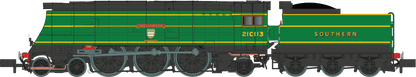 West Country ‘Okehampton’ 21C113 SR Malachite Green Crest - DCC Sound Fitted