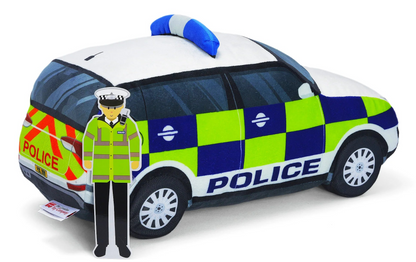 Police Car Soft Toy