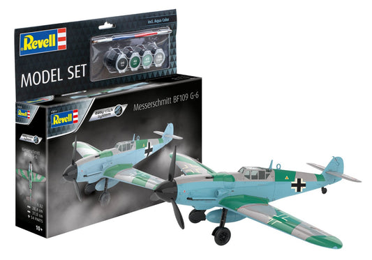 Model Set Messerschmitt Bf109G-6 easy-click-system (1:32 Scale) Model Kit