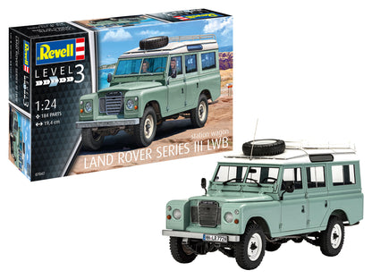 Land Rover Series III LWB Station Wagon (1:24 Scale) Model Kit