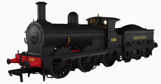 SECR O1 No.1046 SR Bulleid Black Steam Locomotive - DCC Sound