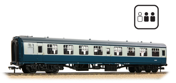 BR Mk1 TSO Tourist Second Open BR Blue & Grey (Passengers Fitted) No.M4921