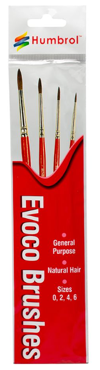 Evoco Brush Pack - Size 0/2/4/6