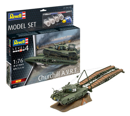 Model Set Churchill A.V.R.E. (1:76 Scale) Model Kit