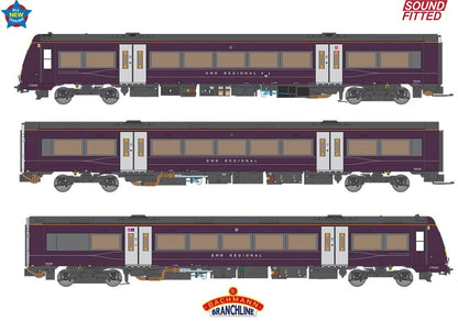 35-626SF Class 170/4 3-Car DMU 170420 East Midland Railways (EMR Regional) - DCC Sound