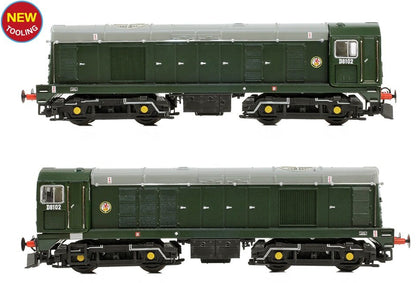 371-030B Class 20/0 Disc Headcode & Tablet Catcher Recess D8102 BR Green (Roundel) Diesel Locomotive