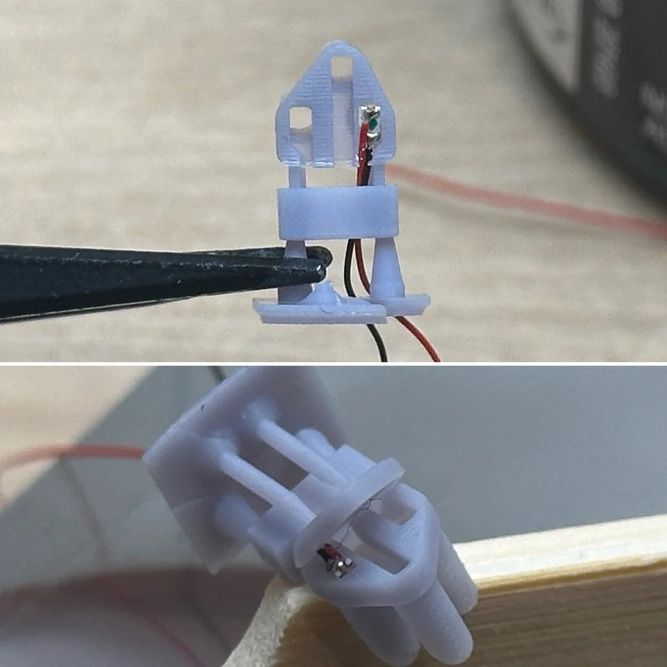 OO Gauge Ground Signals Shell (Pack of 9) - Unpainted