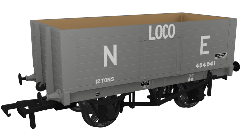 GNR 12T 7 Plank Loco Coal Wagon (LNER Code 4150) LNER (Early) No.454941