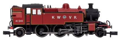 Ivatt 2-6-2T 41241 KWVR Lined Maroon - DCC Fitted