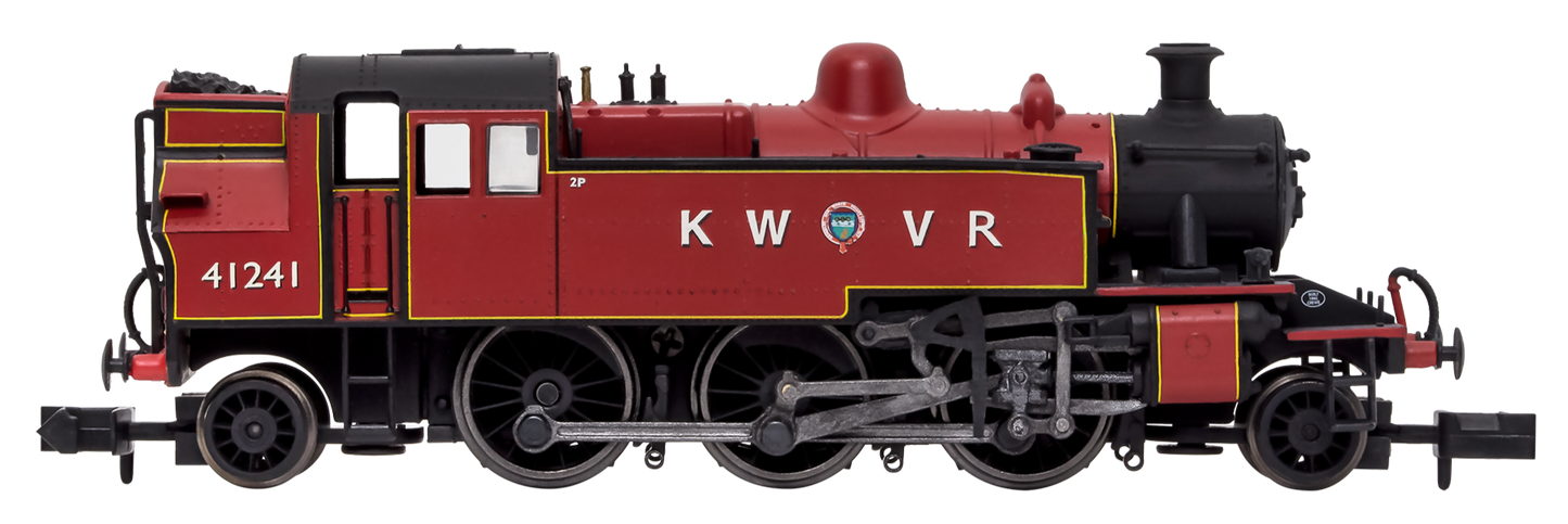 Ivatt 2-6-2T 41241 KWVR Lined Maroon