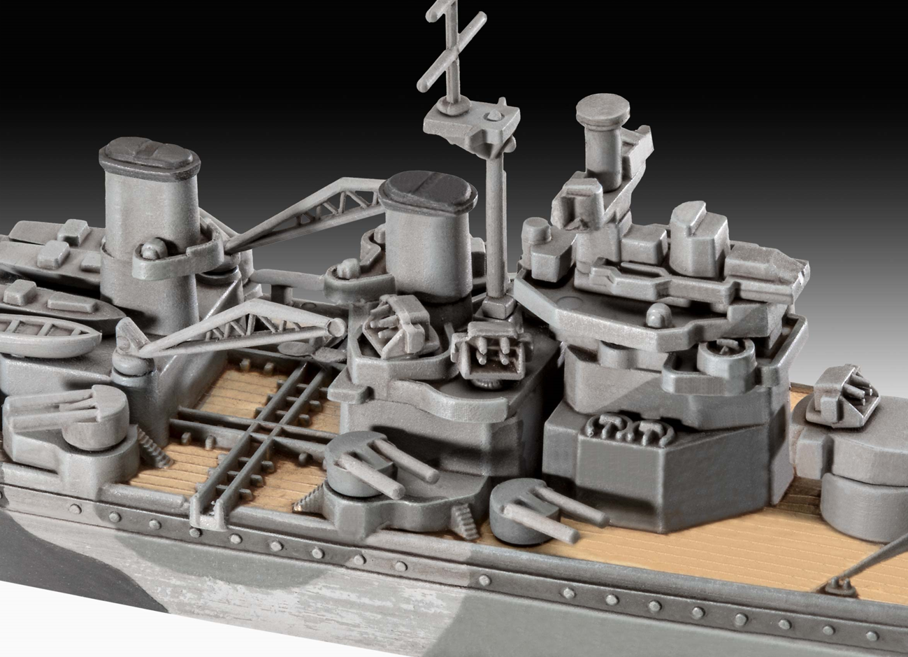 Model Set Battleship HMS Duke of York Model Kit