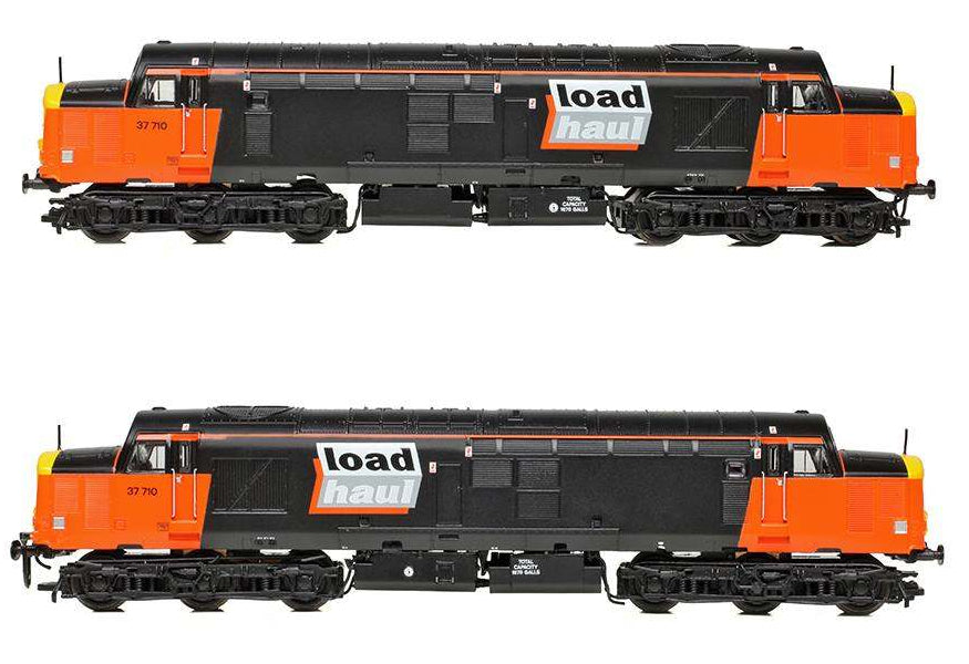 372-112SF Class 37/7 37710 Loadhaul Diesel Locomotive - DCC SOUND