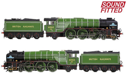 32-550ESF LNER Peppercorn A1 60163 'Tornado' BR Lined Apple Green (British Railways) Steam Locomotive - DCC Sound