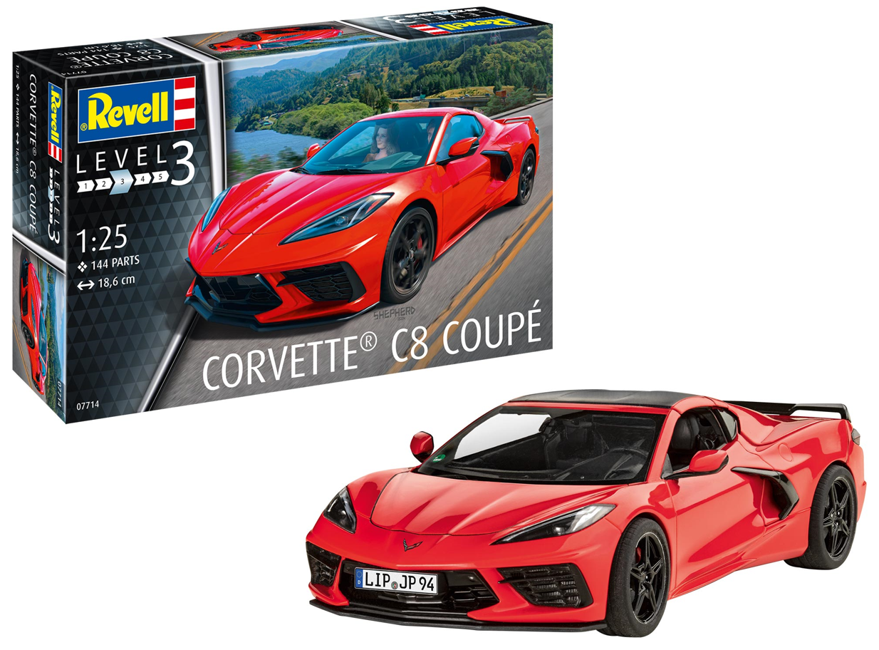 Corvette C8 Coupe (1:24 Scale) Model Kit