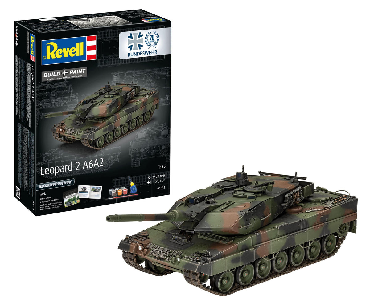 Revell 05631 70 years of the German Armed Forces: Leopard 2 – Rails