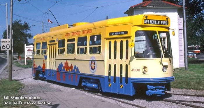 HO CLRV (DC/Silent): TTC - "Happy Birthday Ontario": #4000